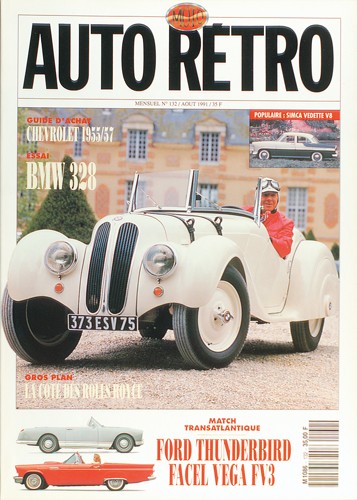 Autoretro n° 132 du 25/07/1991