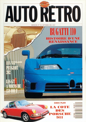 Autoretro n° 134 du 21/09/1991