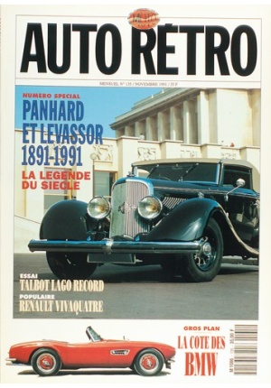 Autoretro n° 135 du 24/10/1991