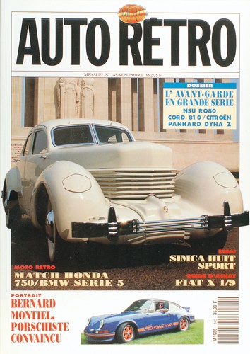 Autoretro n° 145 du 22/08/1992