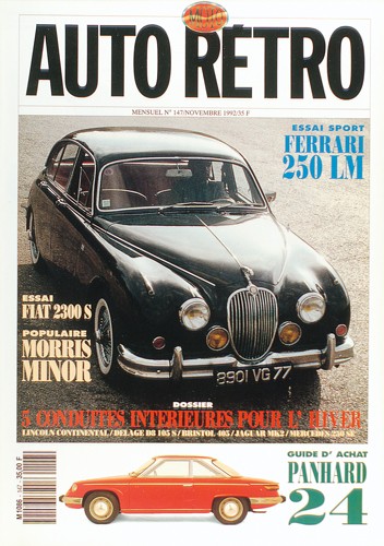 Autoretro n° 147 du 22/10/1992