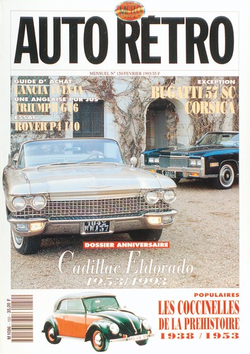 Autoretro n° 150 du 22/01/1993