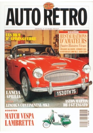 Autoretro n° 151 du 22/02/1993