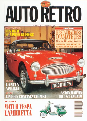 Autoretro n° 151 du 22/02/1993