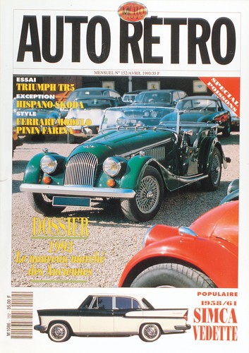 Autoretro n° 152 du 22/03/1993