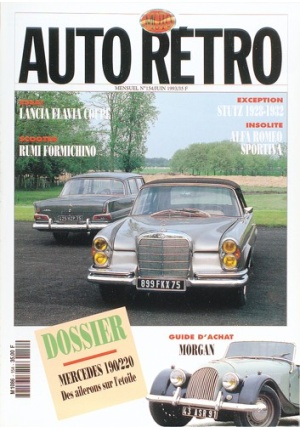 Autoretro n° 154 du 21/05/1993