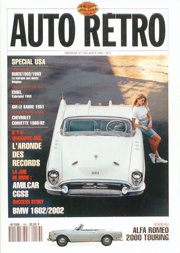 Autoretro n° 156 du 22/07/1993