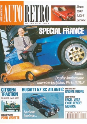 Autoretro n° 165 du 22/04/1994