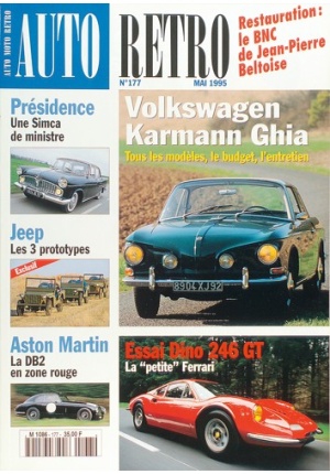 Autoretro n° 177 du 22/04/1995