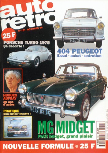 Autoretro n° 181 du 15/09/1995