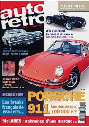 Autoretro n° 185 du 15/01/1996