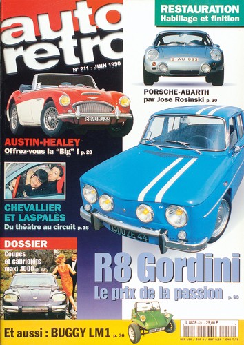 Autoretro n° 211 du 15/05/1998