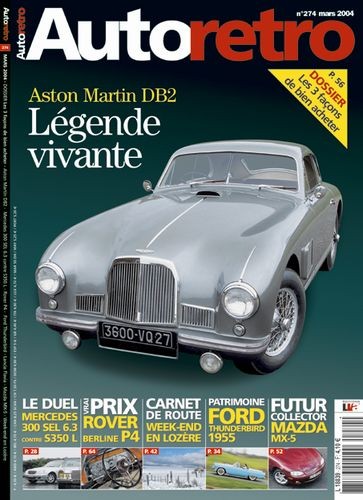 AUTORETRO N° 274 DU 01/03/2004