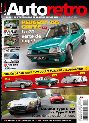 Autoretro n° 354 du 01/06/2011