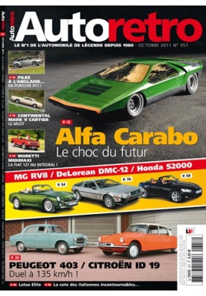 AUTORETRO N° 357 DU 01/10/2011