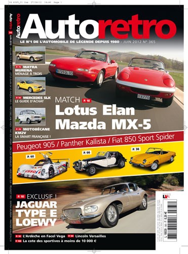 Autoretro n° 365 du 01/06/2012