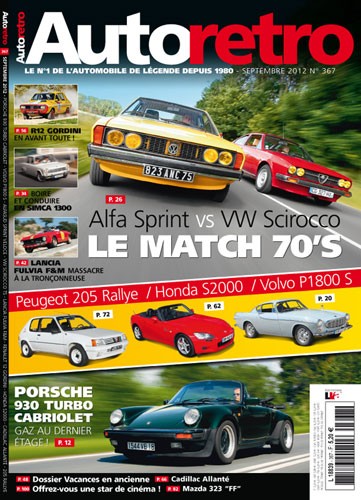 Autoretro n° 367 du 01/09/2012