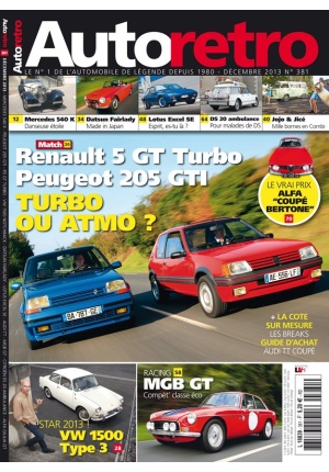 Autoretro n° 381 du 01/12/2013