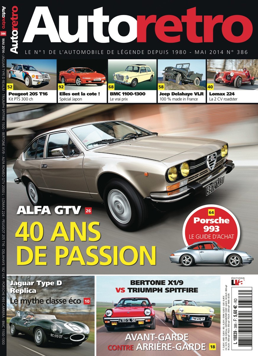 Autoretro n° 386 du 01/05/2014