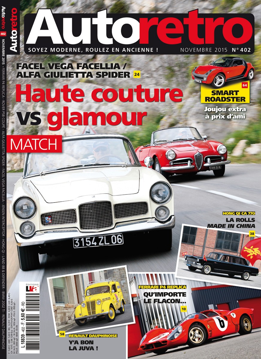 Autoretro n° 402 du 01/11/2015