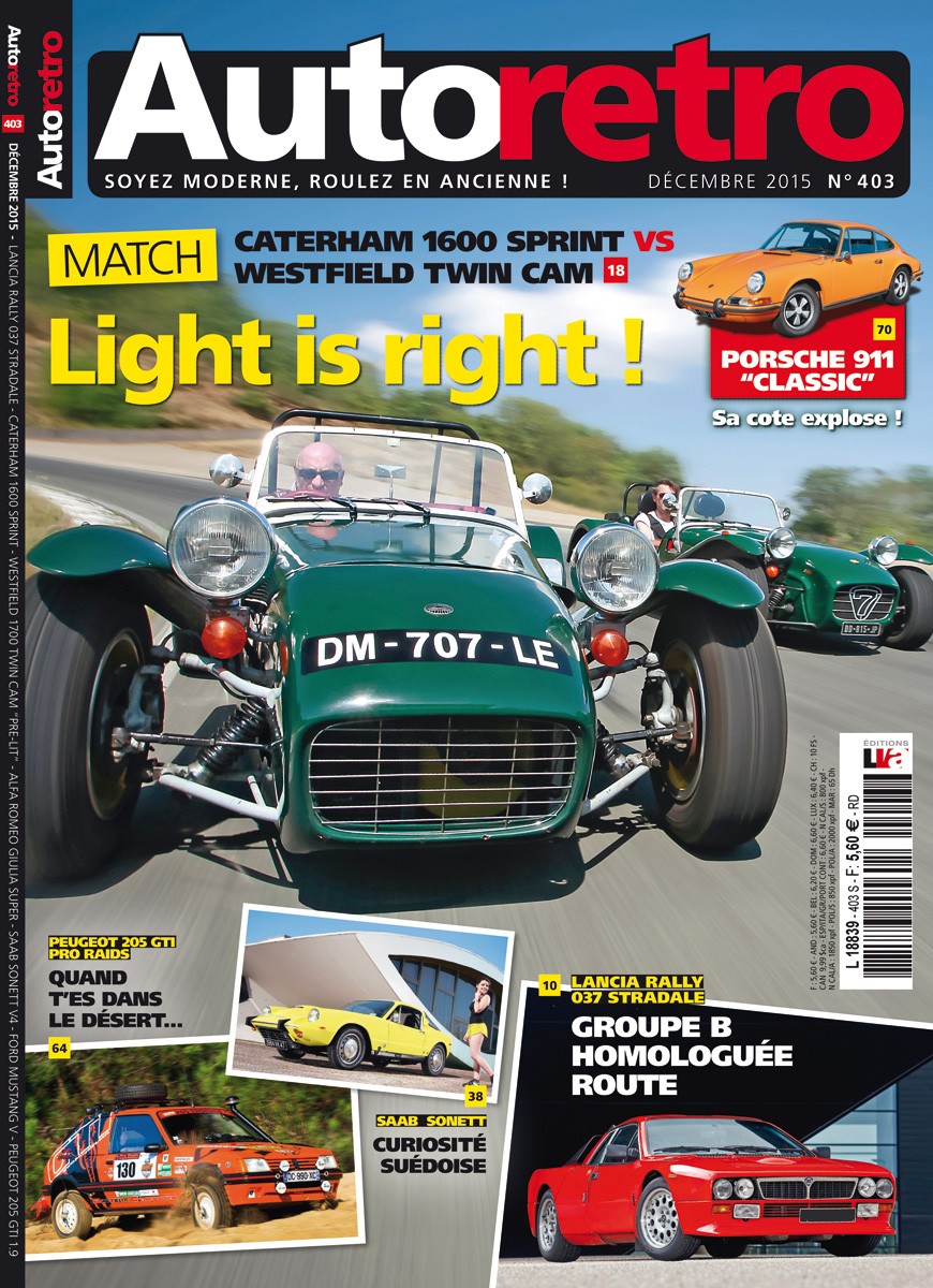 Autoretro n° 403 du 01/12/2015