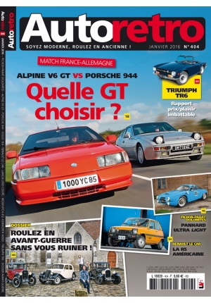 Autoretro n° 404 du 01/01/2016