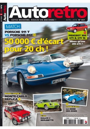 Autoretro n° 407 du 01/04/2016