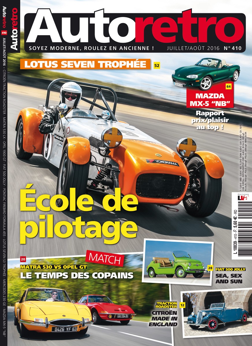 Autoretro n° 410 du 01/08/2016