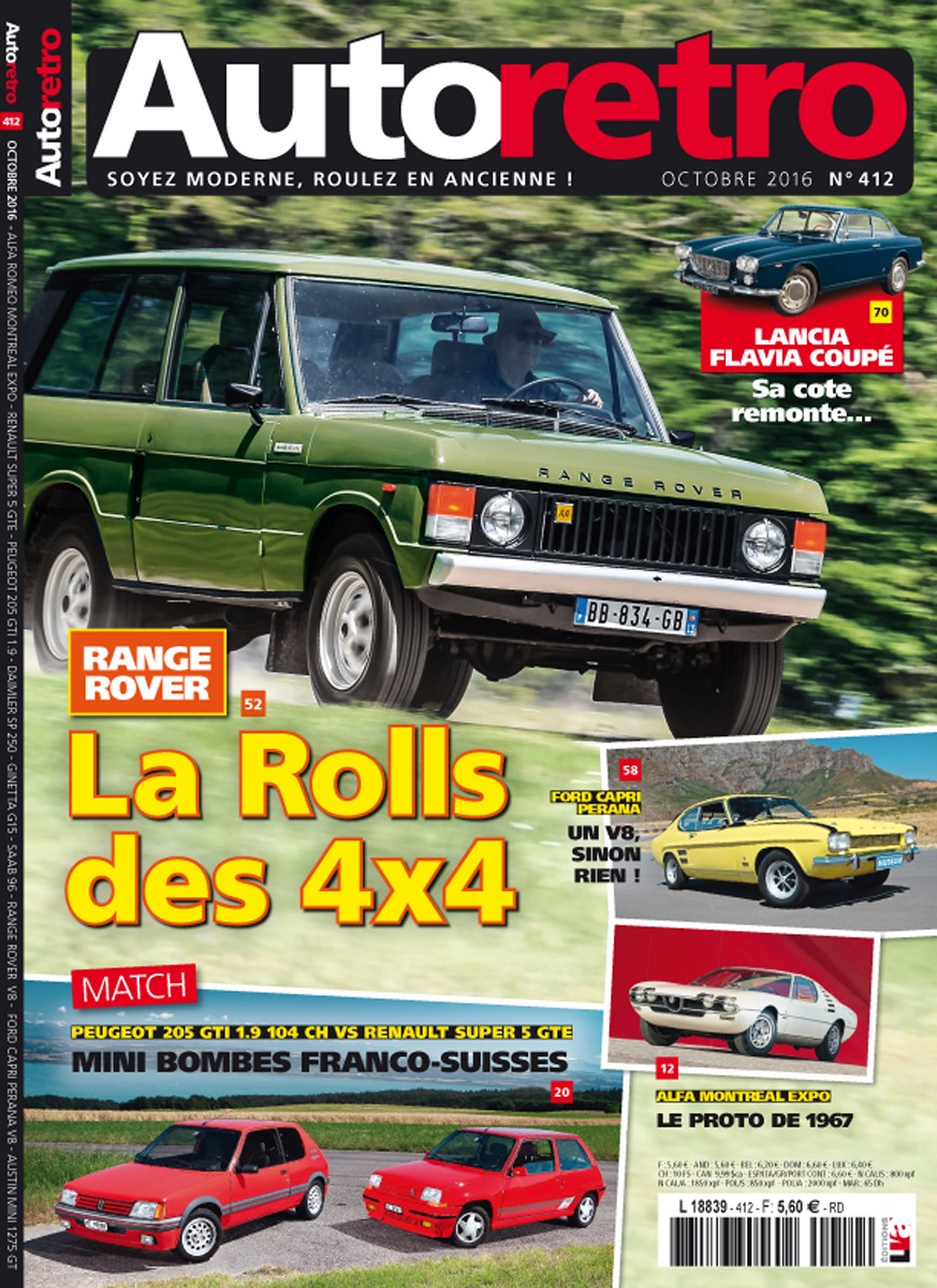 Autoretro n° 412 du 01/10/2016
