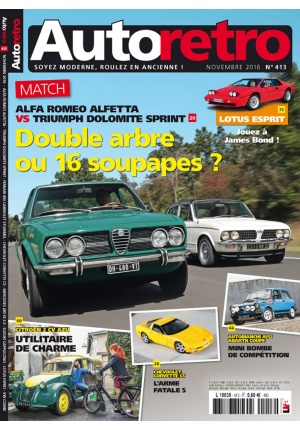 Autoretro n° 413 du 01/11/2016