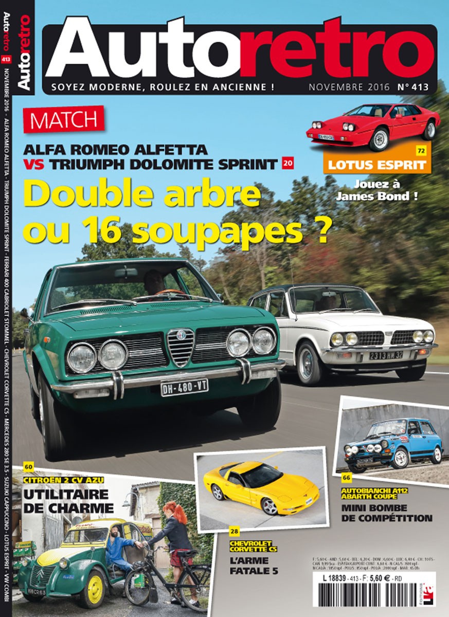 Autoretro n° 413 du 01/11/2016