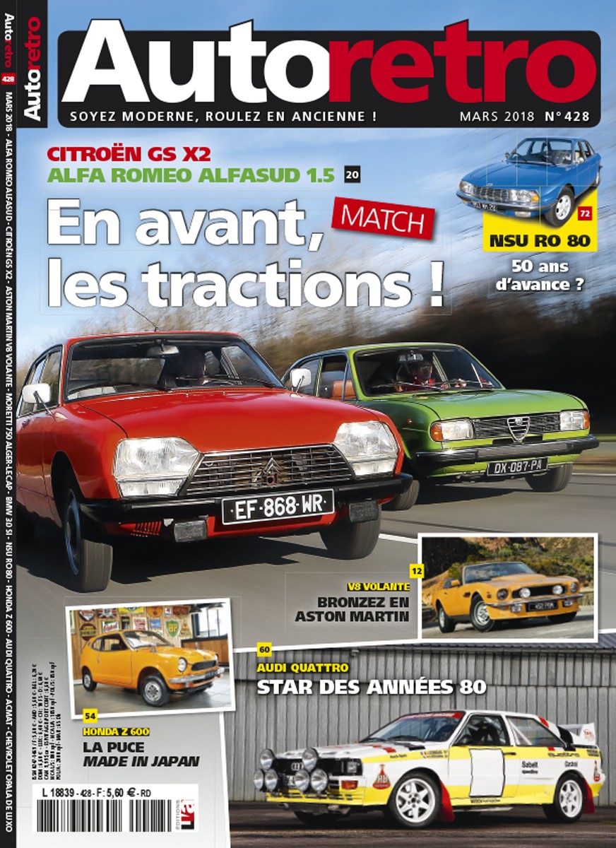 Autoretro n° 428 du 01/03/2018