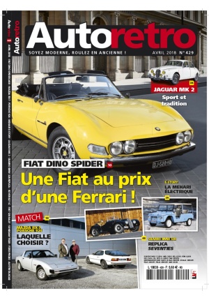 Autoretro n° 429 du 01/04/2018