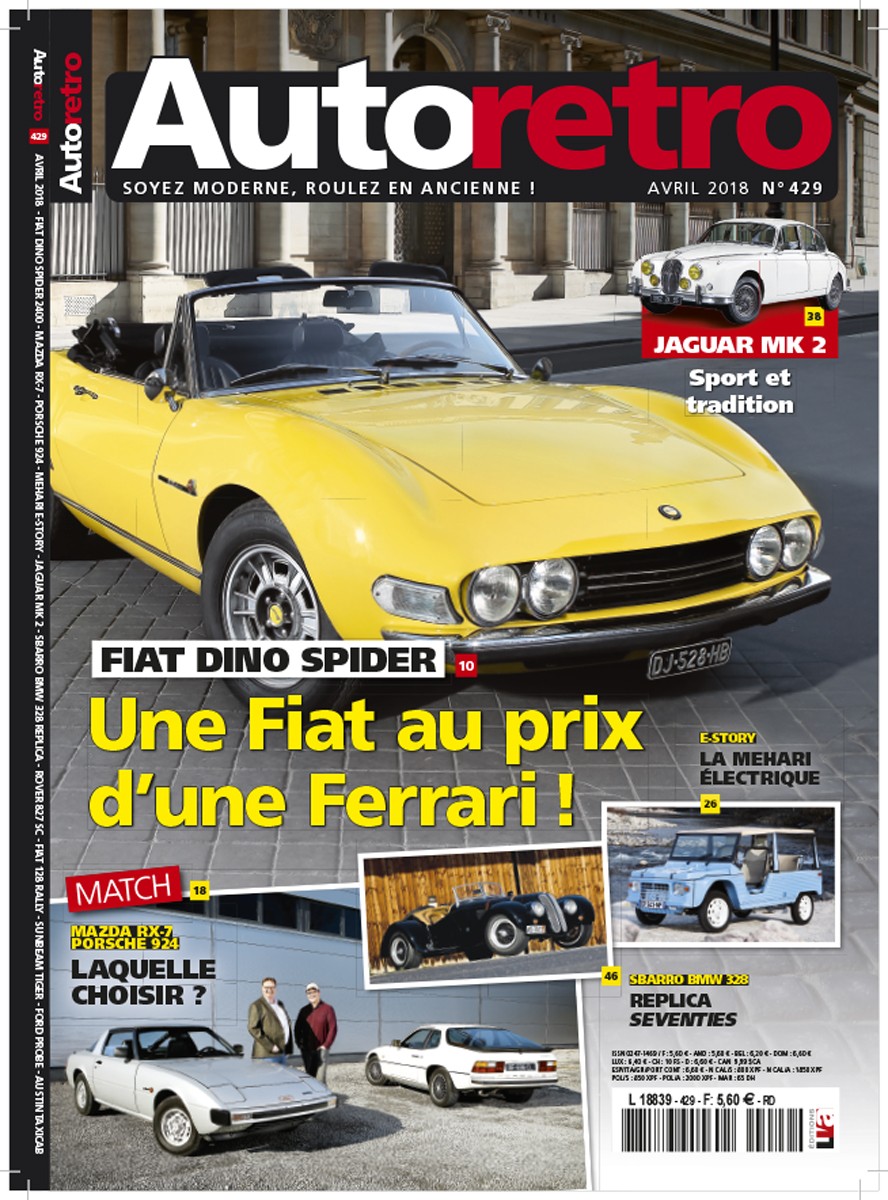 Autoretro n° 429 du 01/04/2018