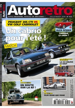 Autoretro n° 432 du 01/08/2018