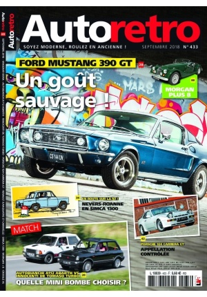 Autoretro n° 433 du 01/09/2018