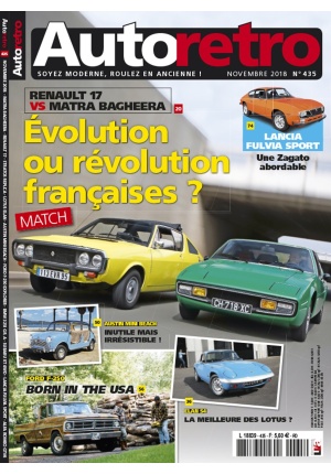 Autoretro n° 435 du 01/11/2018