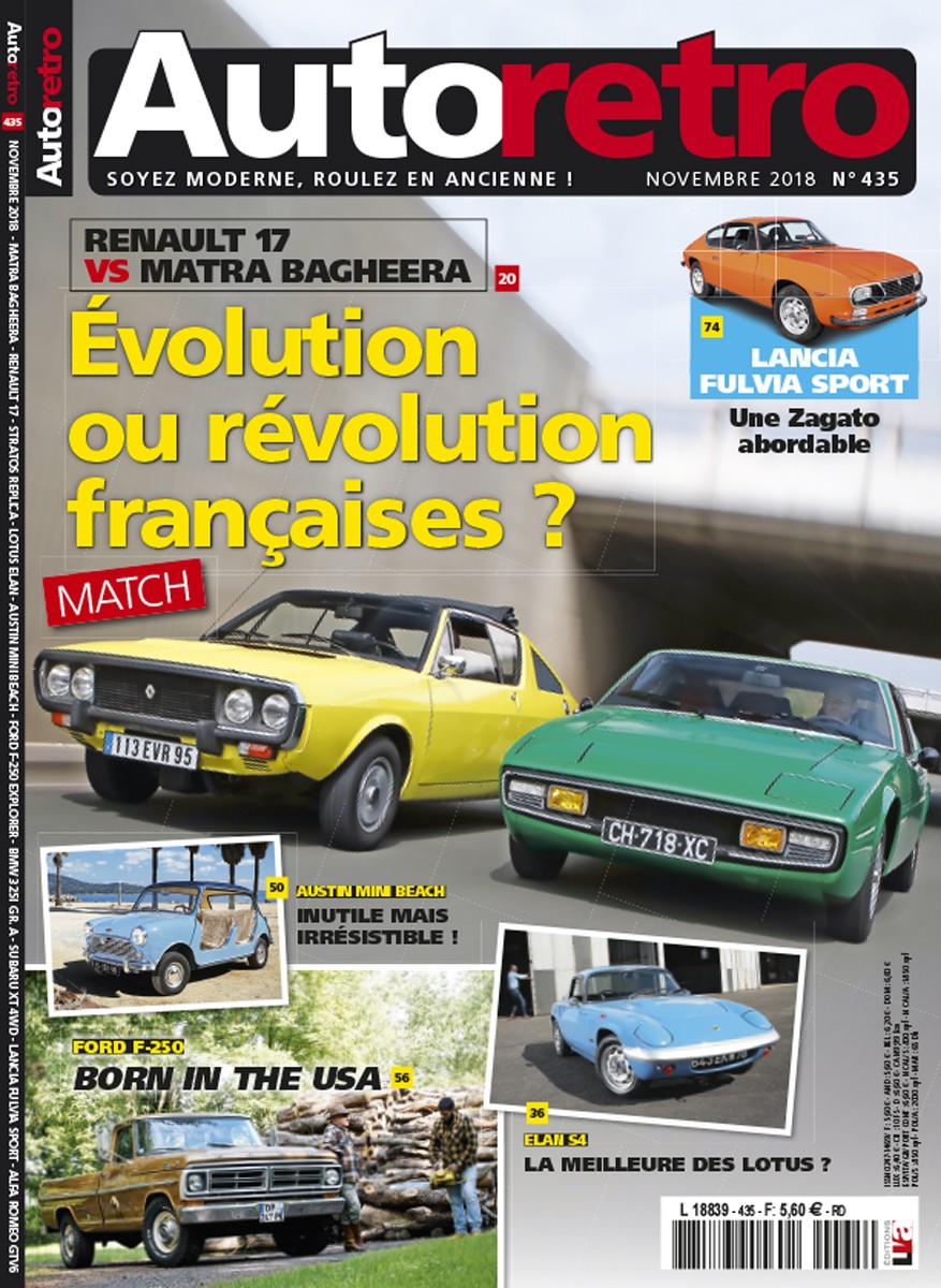 Autoretro n° 435 du 01/11/2018