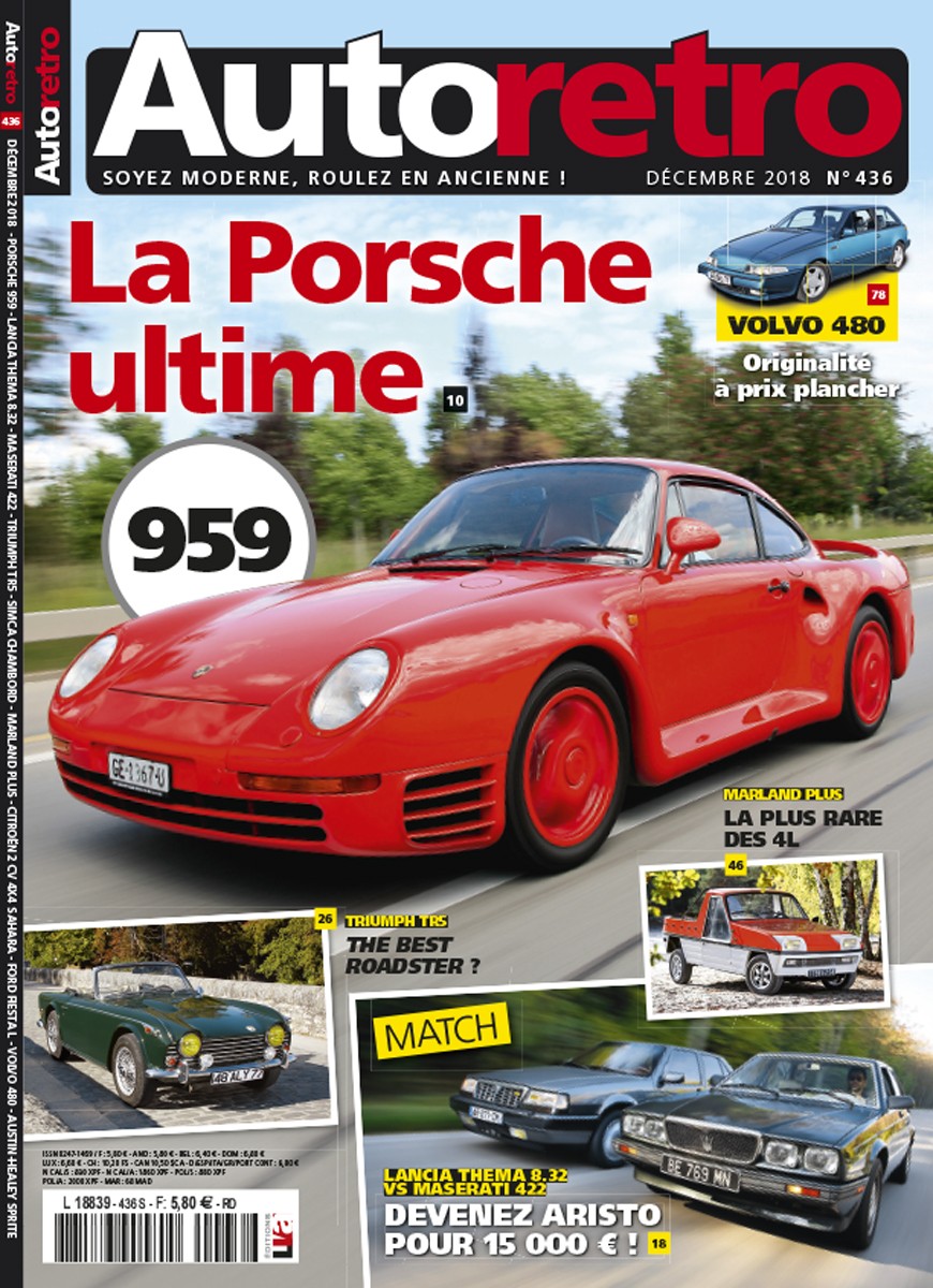 Autoretro n° 436 du 01/12/2018