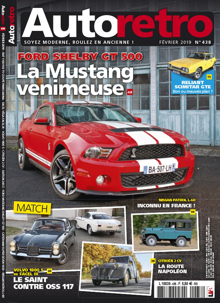 Autoretro n° 438 du 01/02/2019