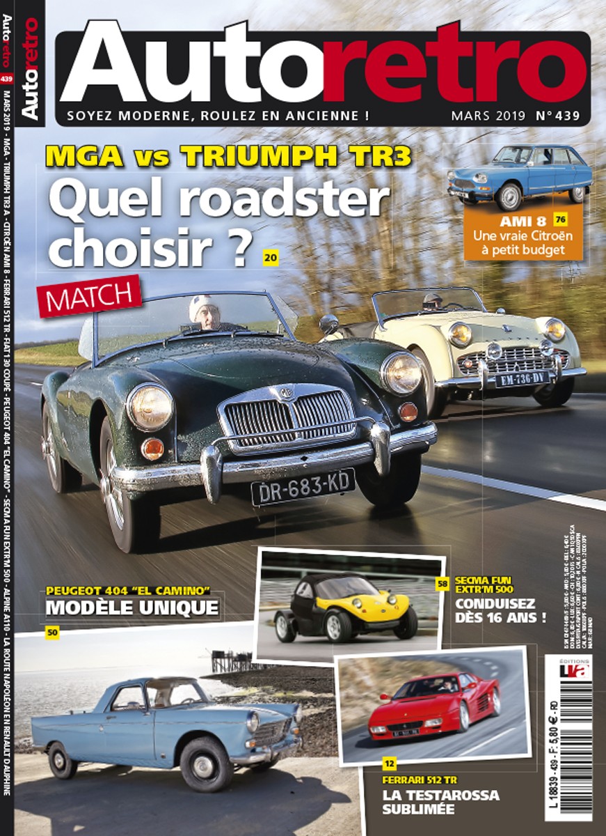 Autoretro n° 439 du 01/03/2019