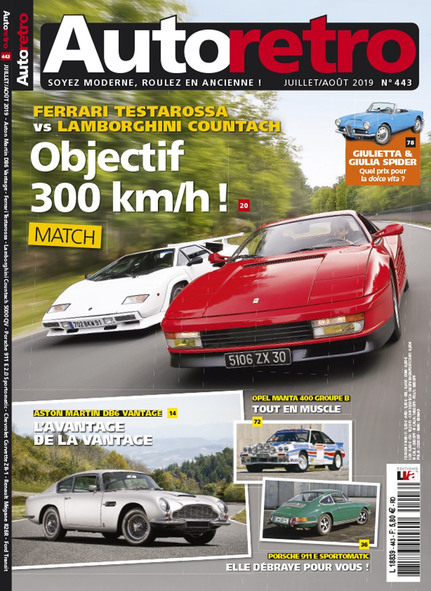 Autoretro n° 443 du 01/08/2019