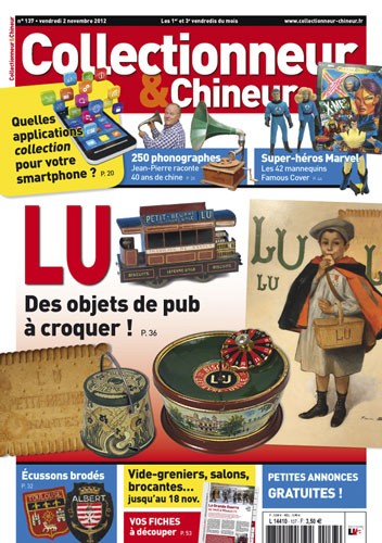 Collectionneur&Chineur n° 137 du 02/11/2012