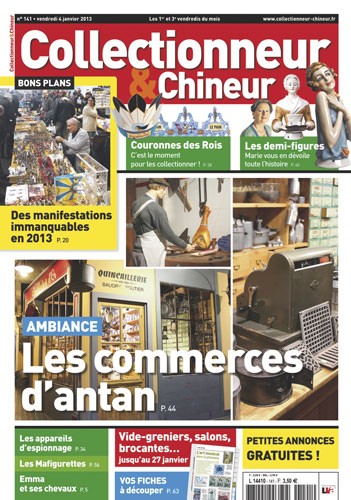 Collectionneur&Chineur n° 141 du 04/01/2013