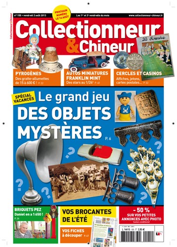 Collectionneur&Chineur n° 155 du 02/08/2013