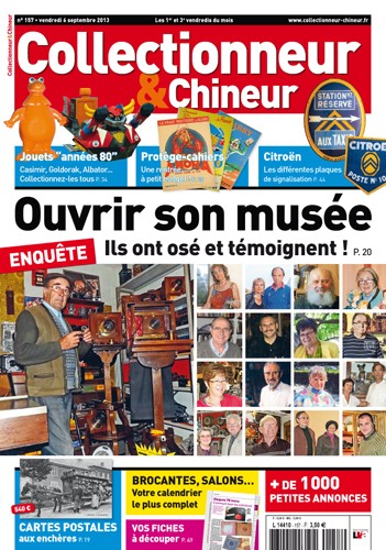 Collectionneur&Chineur n° 157 du 06/09/2013