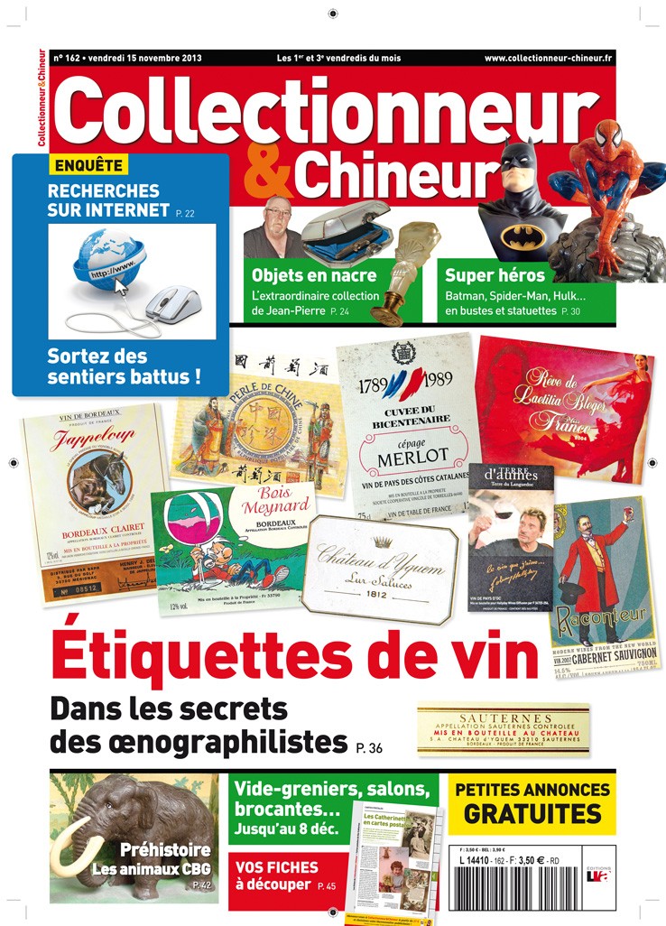Collectionneur&Chineur n° 162 du 15/11/2013