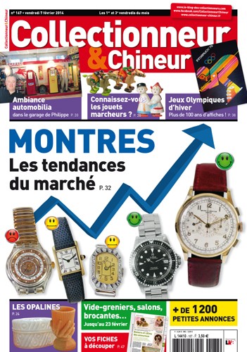 Collectionneur&Chineur n° 167 du 07/02/2014