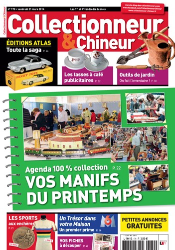 Collectionneur&Chineur n° 170 du 21/03/2014