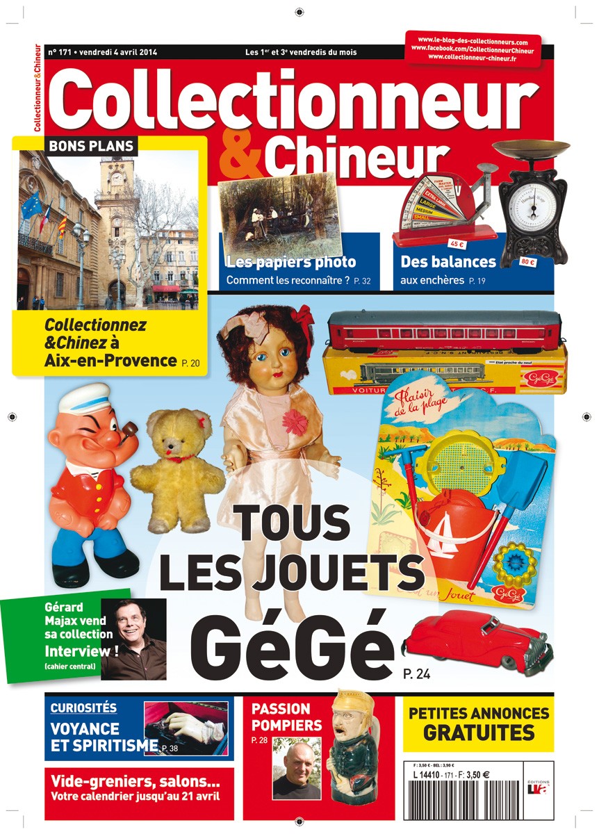 Collectionneur&Chineur n° 171 du 04/04/2014